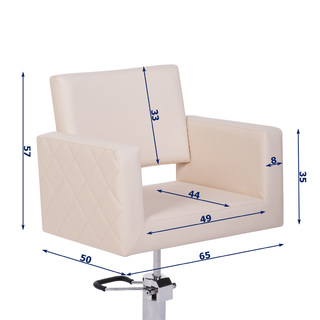 Парикмахерское кресло Перфект ЭКО (гидравлика + диск)